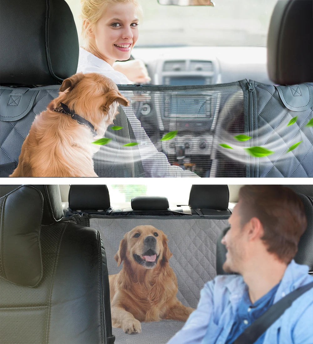 Rugged Pet Car Hammock Protector