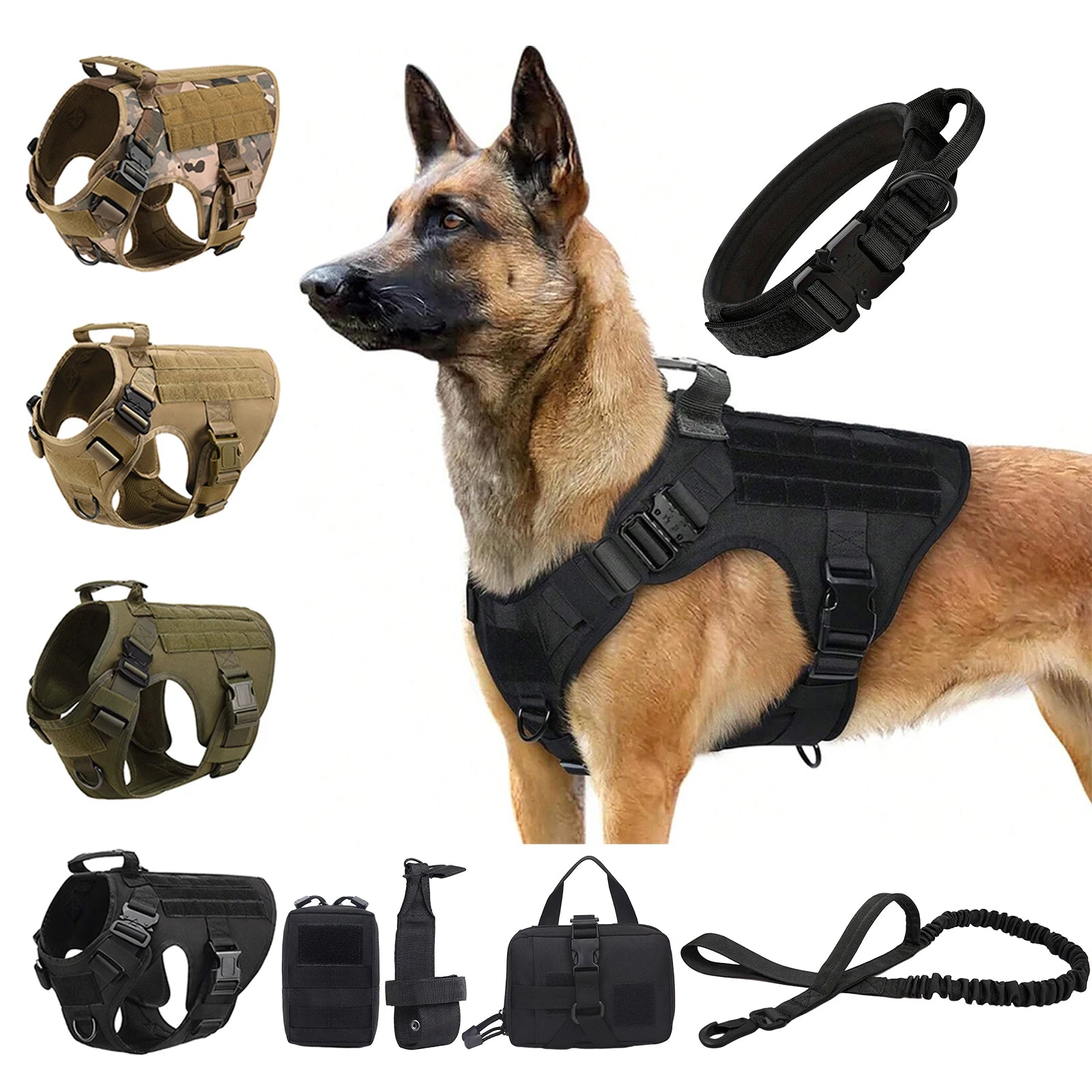 Tactical K9 Training Harness Vest