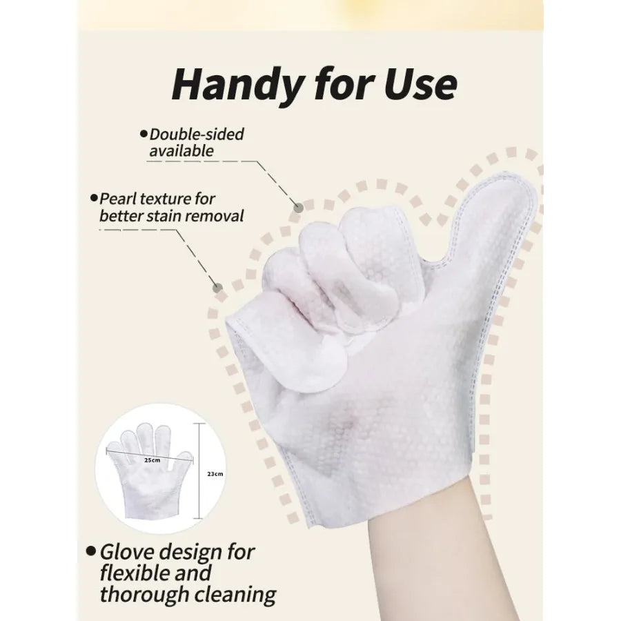 QuickClean Pet Glove Wipes